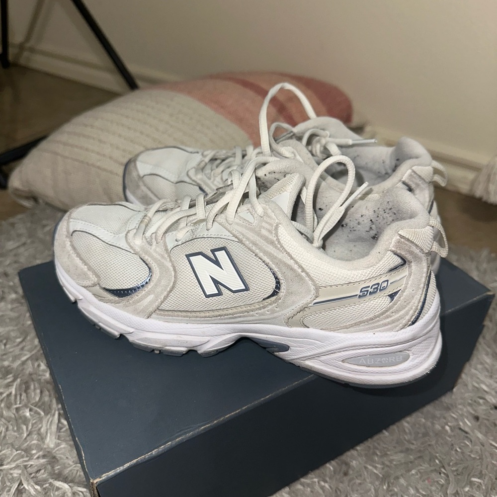 New Balance Kids' White Sneakers